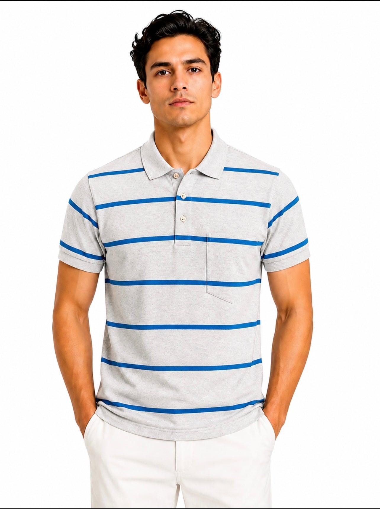 Striped Polo Shirt