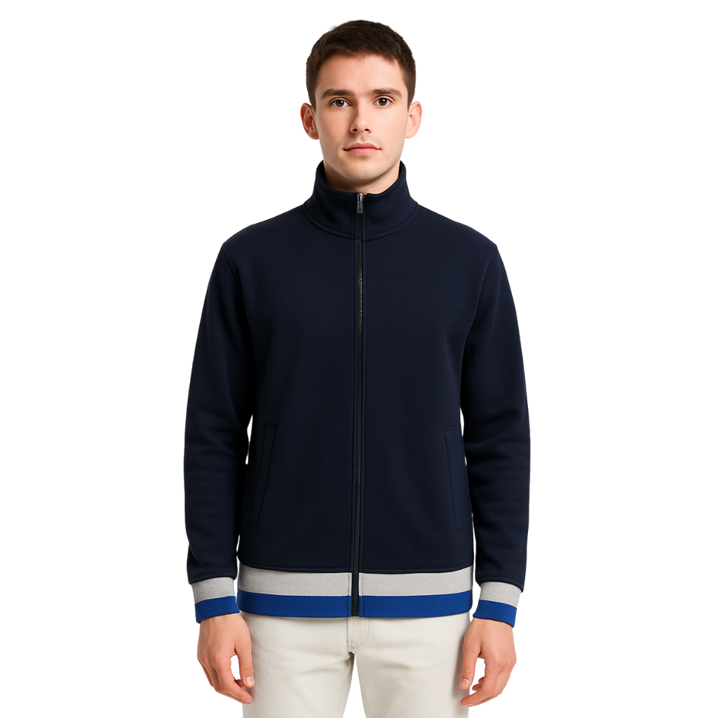 High Neck Fleece Jumper