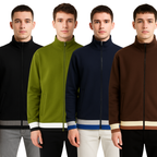 High Neck Fleece Jumper