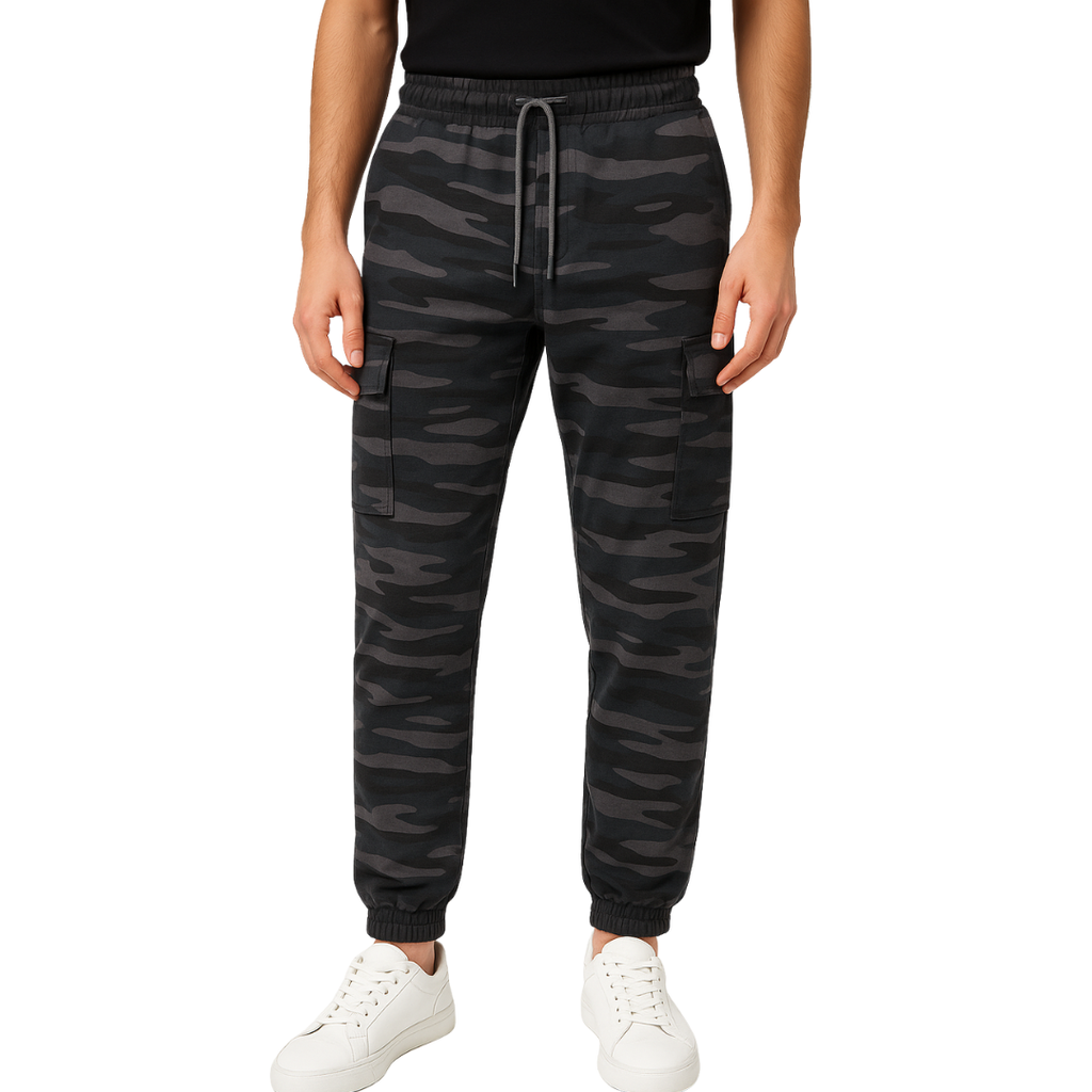 Men's Cargo Camo Joggers 2200