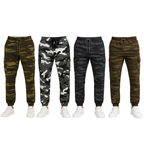 Men's Cargo Camo Joggers 2200