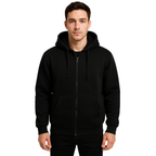 Sherpa-Lined Fleece Hoodie 2432