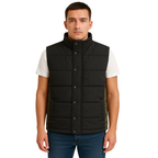 Sleeveless Quilted Puffer Jacket 2436