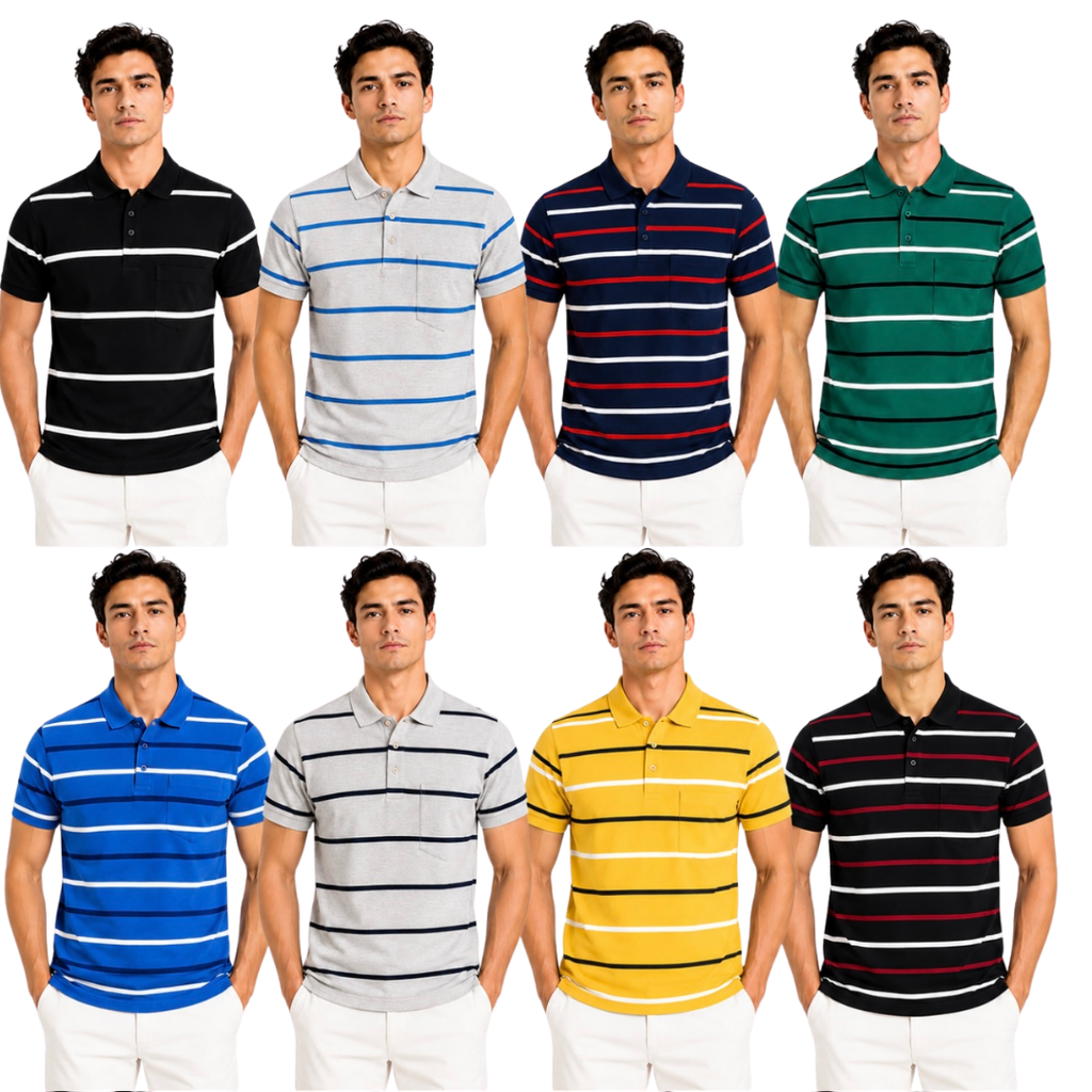 Striped Polo Shirt 233567