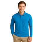 Long Sleeves Pique Polo 2400