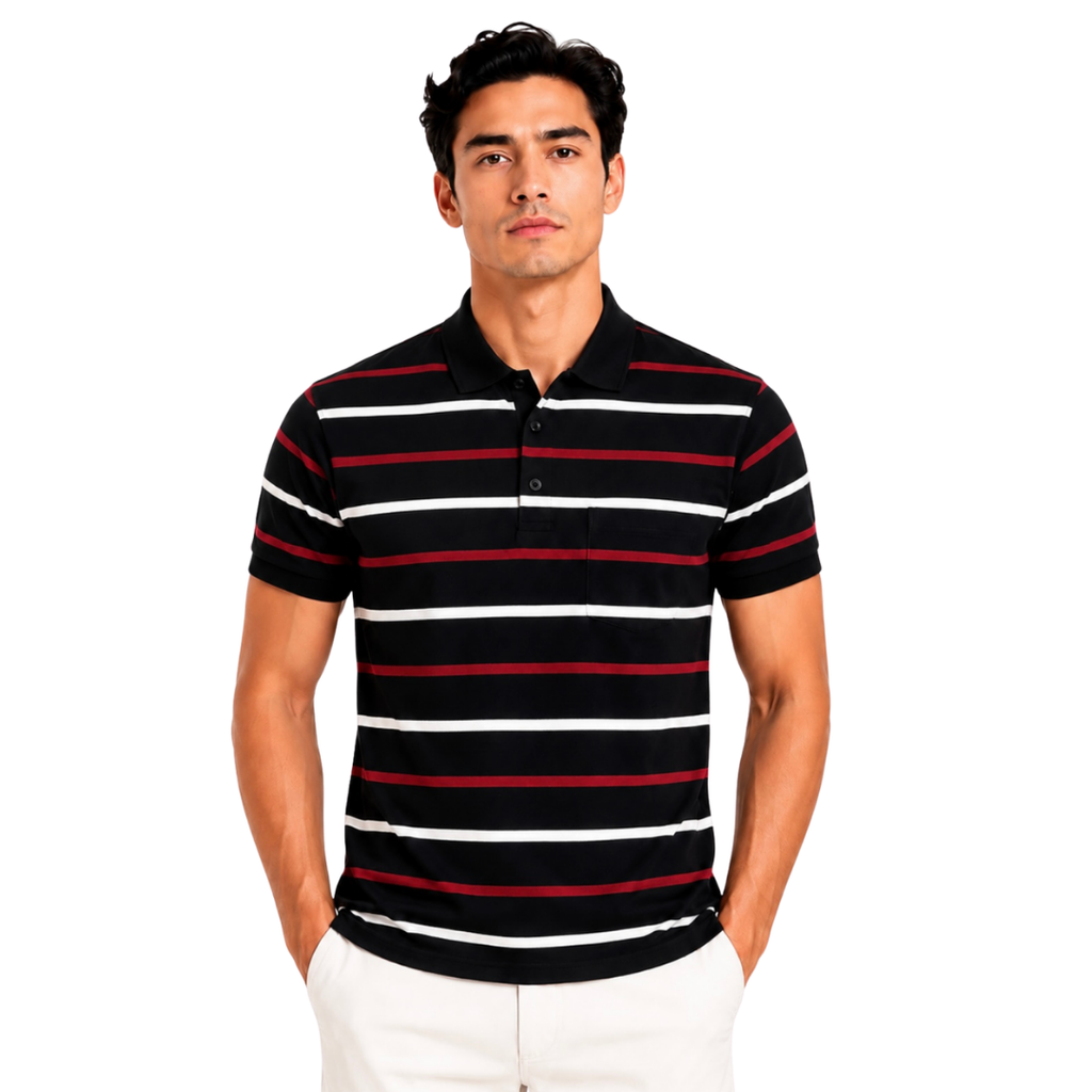 Striped Polo Shirt 233567