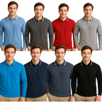 Long Sleeves Pique Polo 2400