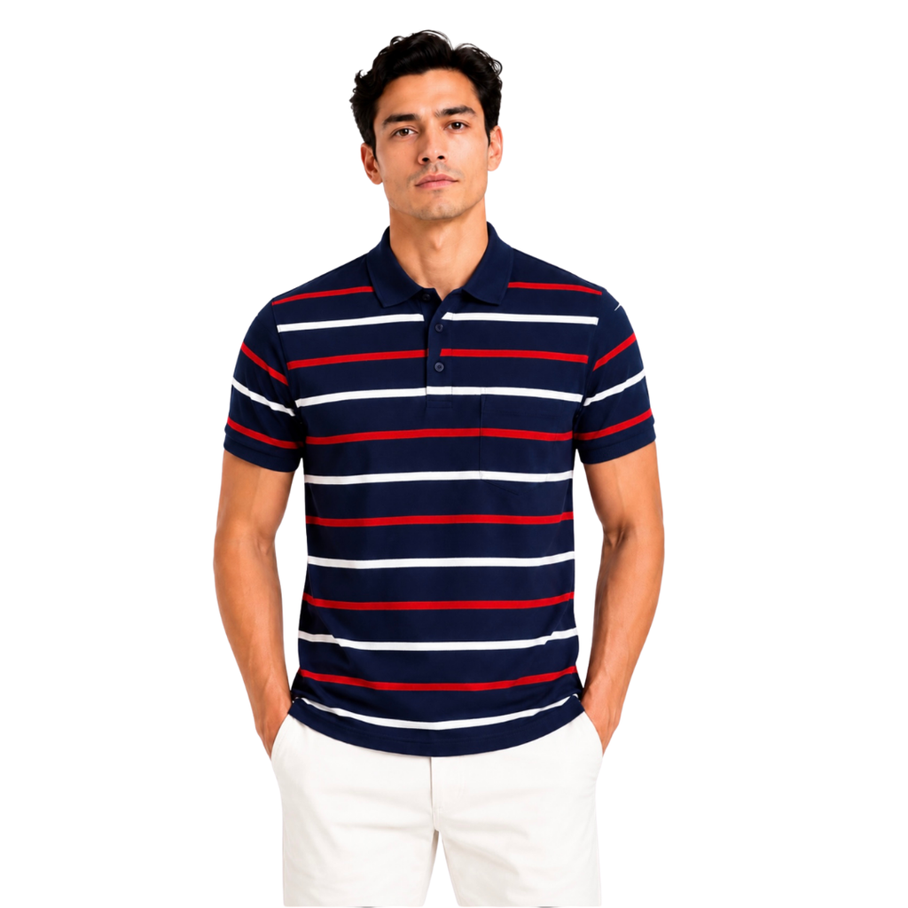 Striped Polo Shirt 233567