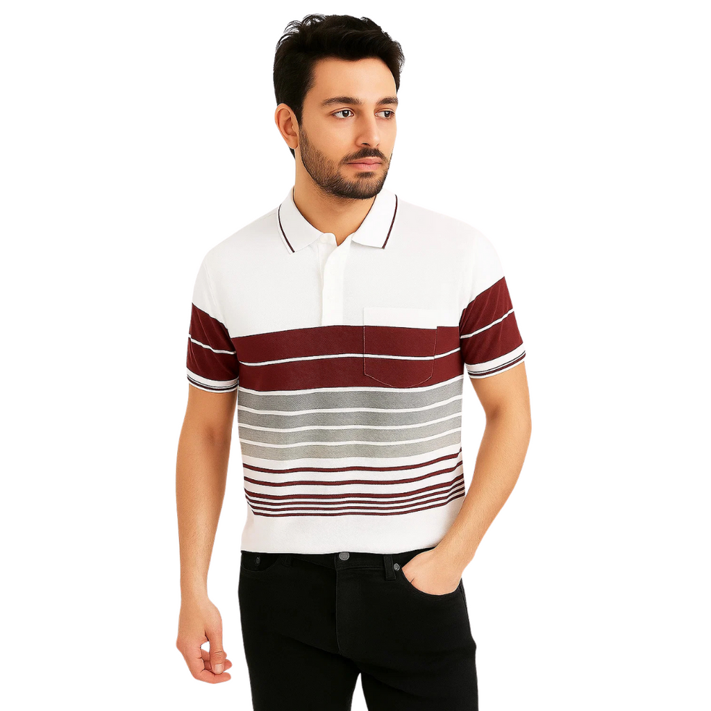 Single Tip Collar Polo Shirt 2394