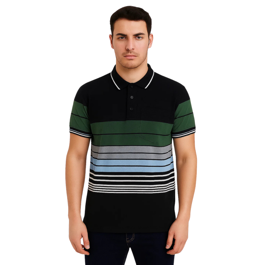 Single Tip Collar Polo Shirt 2394