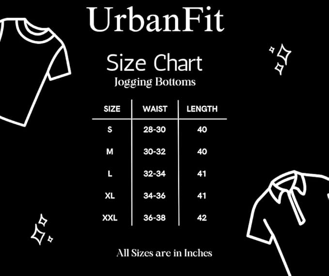 Men's Fleece Slim Fit Cuffed Joggers 2044