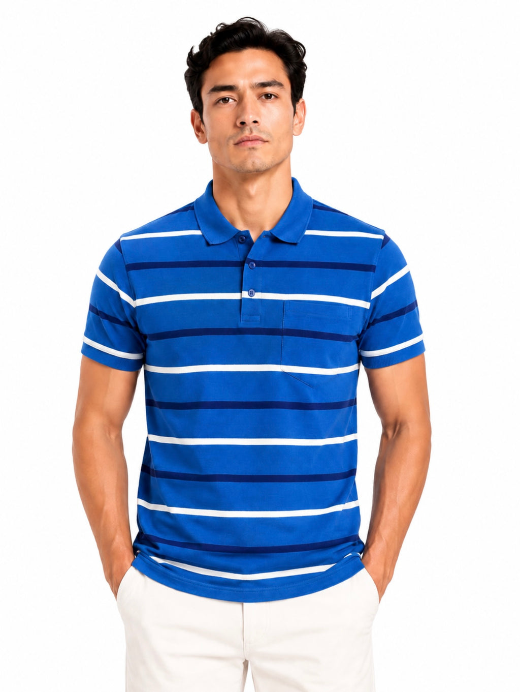 Striped Polo Shirt