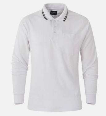 Long Sleeves Pique Polo 2400