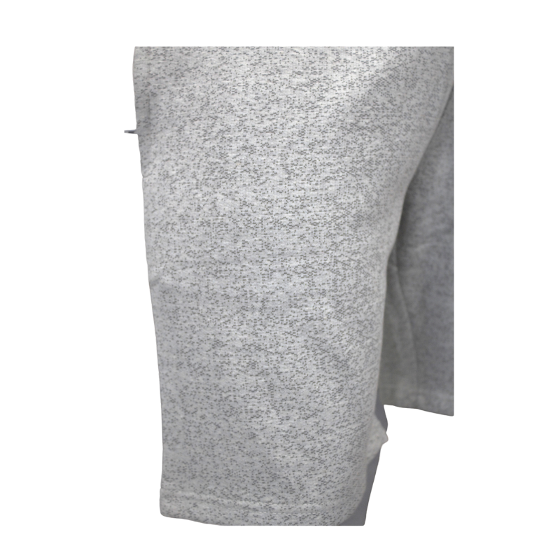 Grey Polka dot Fleece Shorts