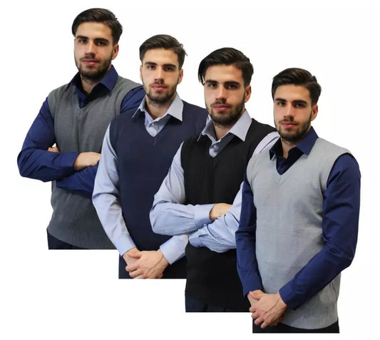 Sleeveless V-Neck Sweater