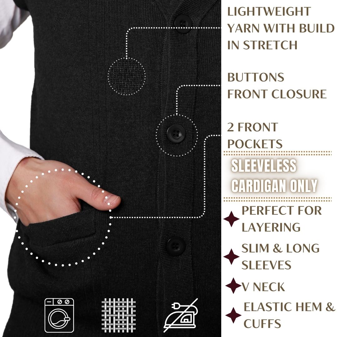 Sleeveless Cardigan 905