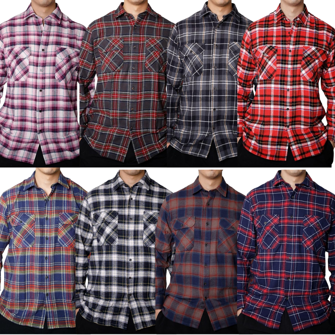 Flannel Long Sleeves Shirt