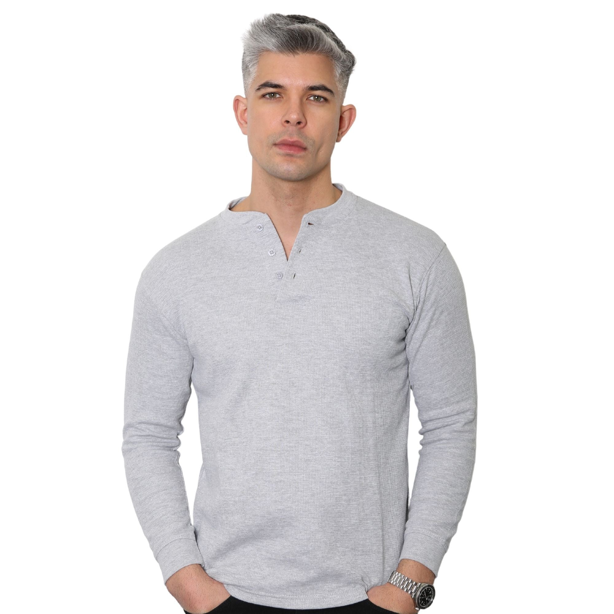 Henley Plain T-shirt 2208