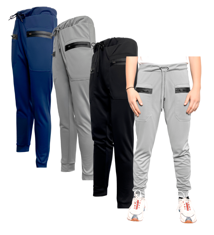 Men's Slim Fit Contrast Panel Joggers Tracksuit Bottom Sweatpants (2080/2082)