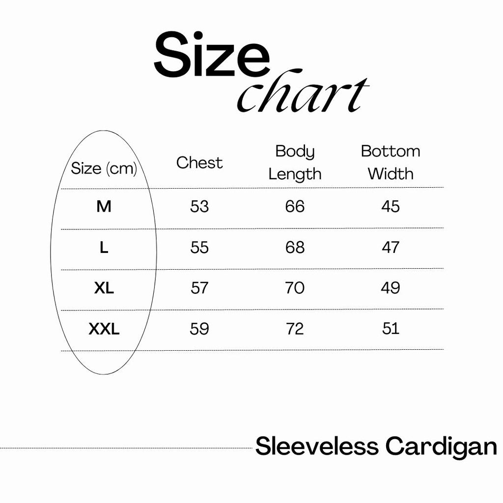 Sleeveless Cardigan 905