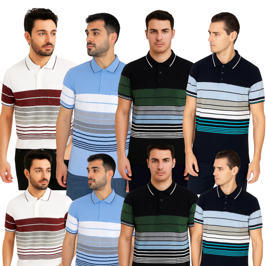 Single Tip Collar Polo Shirt 2394