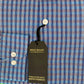 Blue and Grey Check Slim Fit Shirt