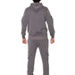 Charcoal Full Zip Cargo Tracksuit (2272)