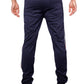 Navy Side Striped Joggers - Slim fit