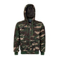 Woodland Green Camo Faux Fur lined Hoodie