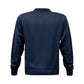 Men's Diamond Print Long Sleeve Jumper with Button-up Fastening Large Sizes